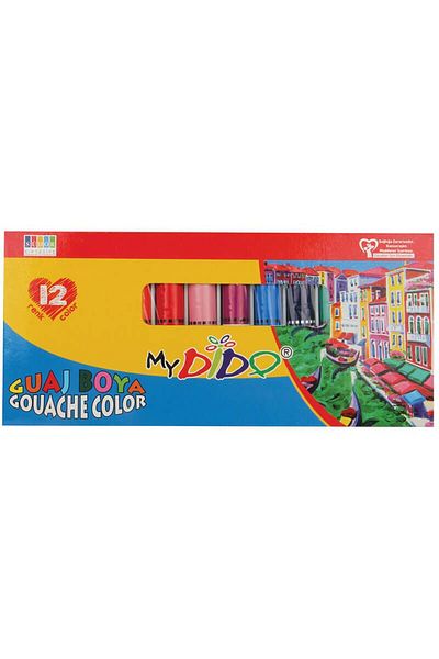 Südor SİDOR MY54 MY DİDO GUAJ PAINT 12X9ML TUBE / GUAJ PAINT FOR PICTURE