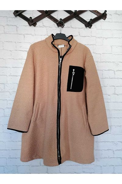 anne moda ankara Seria super battal, iarna, calitatea I MODEL A, palton cu guler inalt