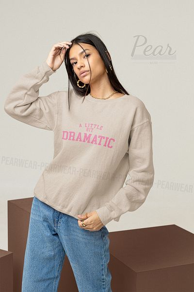 Pear Wear Dramatic printed γυναικεία φούτερ oversize