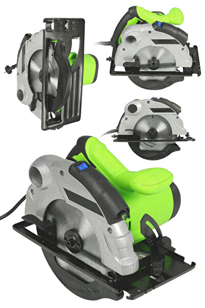 MOONSHOP 4500 Watt Lazerli Bakir Sargili Metal Şanzuman Sunta Kesme Daire Testere Makinesi 185 Mm..