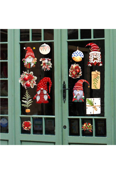 TELLGRAF Christmas Themed Glass Decoration Labels