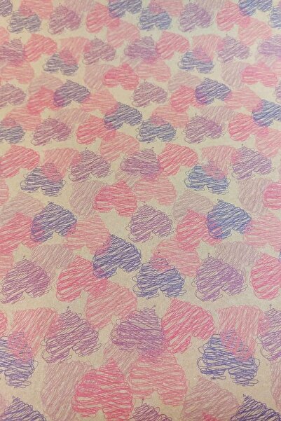 SEYFİKİRTASİYE ورق هدايا 50 سم × 10 متر - تغليف، لفة عيد الميلاد وعيد الحب