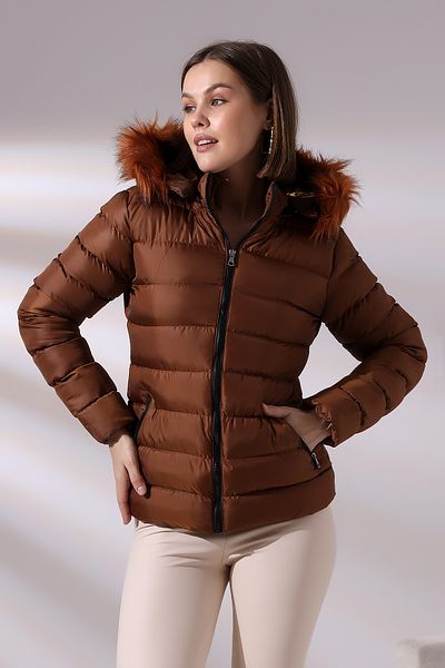 Talsmoda MONT WITH TABA COLOR CAPHOUSE MICROJEL FILLING PLUSH WATER AND WIND REPELLENT FEATURE