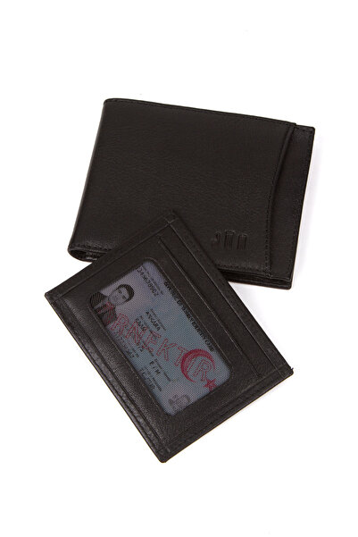 jön Genuine Leather Men's Wallet with Card Holder
