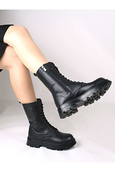 Bulls & Gulls Kadın Postal Bot Hakiki Deri Kauçuk Taban