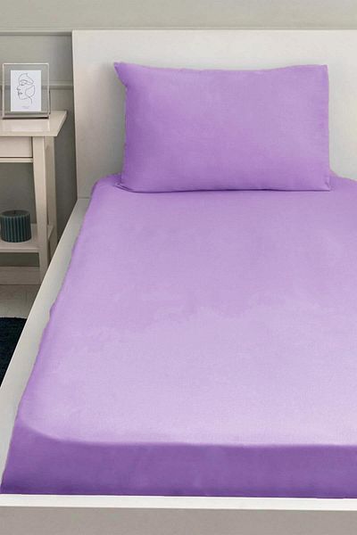 MERTİM Elastic Cotton Ranforce Fabric Sheet And Pillow Case
