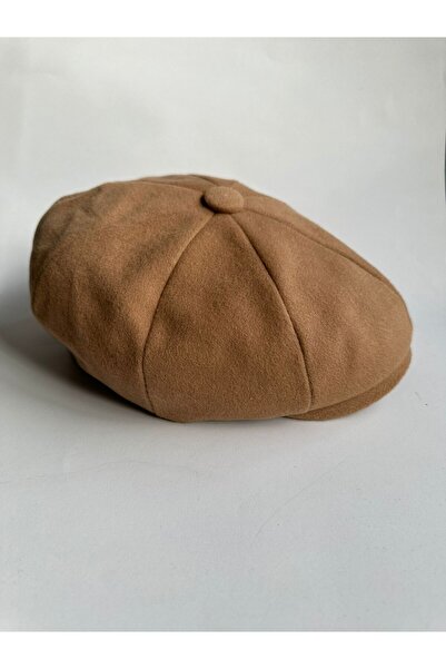 emybox İngiliz Stil Erkek Kaşe Dökümlü 8 Parça Kasket Peaky Blinders Model Yün Sonbahar ve Kışlık Şapka..