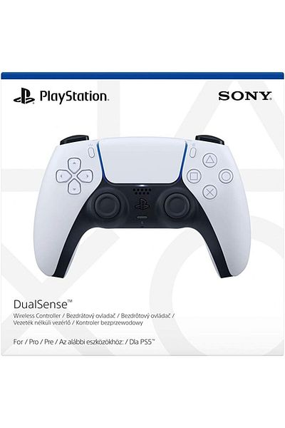 Sony PS5 DualSense Wireless Controller Game Handle White (Refurbished Rough Product)