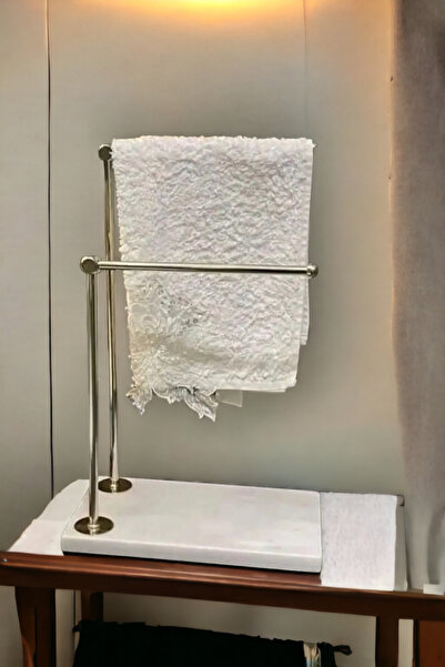 Yaren Style Doğal Mermer Dekoratif Banyo ve Mutfak Havluluk Düzenleyici / Hav...