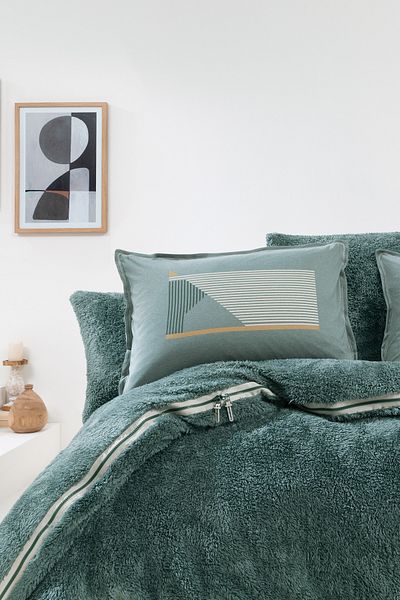 Yataş Coverme Dasha Single Blanket Bedding Set - Petrol