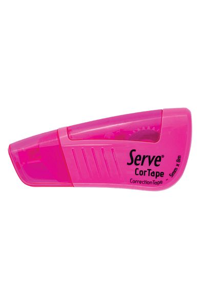 Serve Ștergător de dungi Highlighter Roz Blister unic