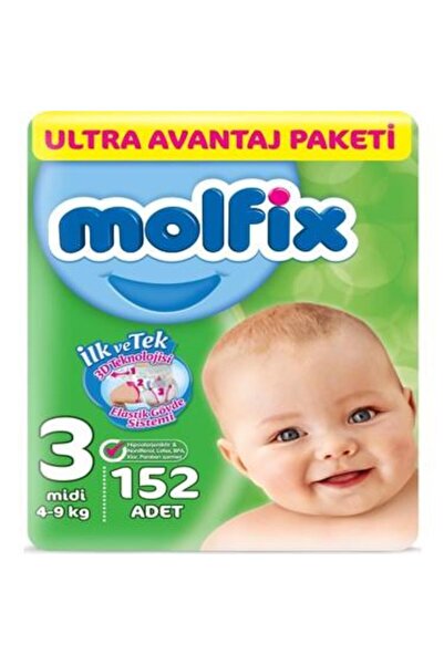 Molfix Ultra Avantaj Paketi Midi No:3 152li