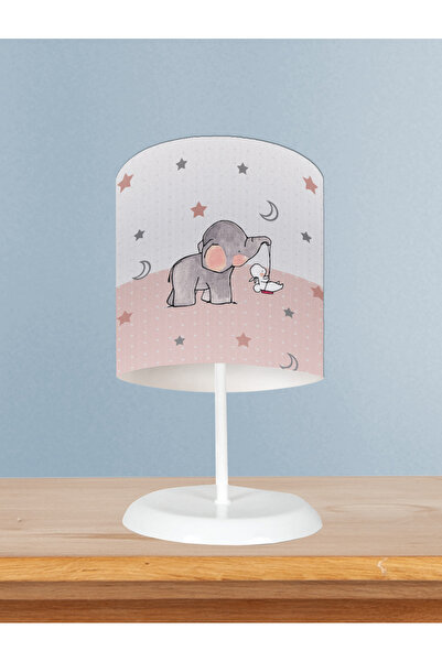 BAMBAŞKA MODA غرفة الأطفال والرضع عاكس الضوء منقوشة على شكل فيل لطيف