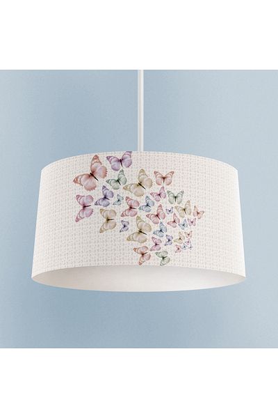 BAMBAŞKA MODA BABY AND KIDS ROOM Flying Butterfly Patterned Chandelier