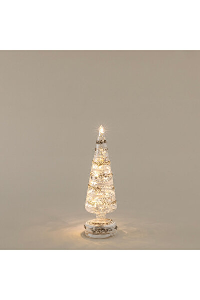 Chakra Trago Işıklı Ağaç Dekoratif Obje S TRANSPARAN/GUMUS