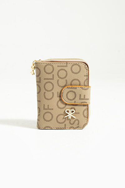 ImPolo محفظة نسائية بطبعة نورا مينك كاميل مقاس 10x13