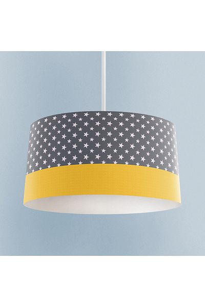 BAMBAŞKA MODA Leader Home Baby and Children's Room Cloud and Star Patterned Chandelier