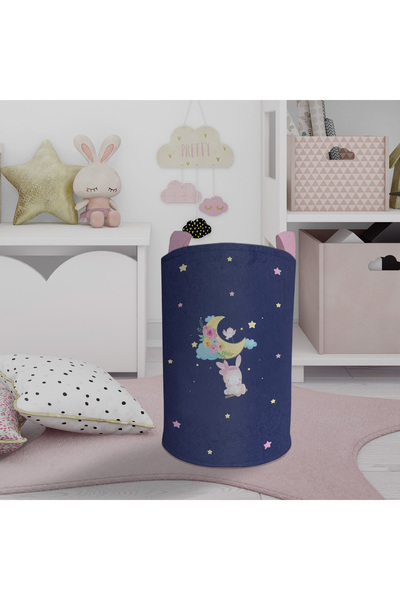 BAMBAŞKA MODA ΒΡΕΦΙΚΟ ΚΑΙ ΠΑΙΔΙΚΟ ΔΩΜΑΤΙΟ Χαριτωμένο καλάθι παιχνιδιών με σχέ...