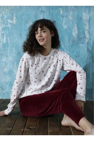 Mihra velvet pajama set