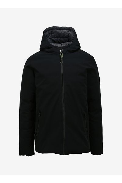 lumberjack Черно мъжко палто A10139865508010_ML LUCAS COAT 1SN55