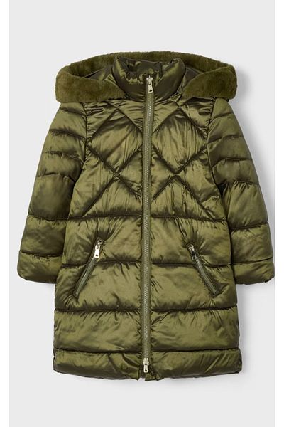 MAYORAL Winter Girl's Hooded Long Coat
