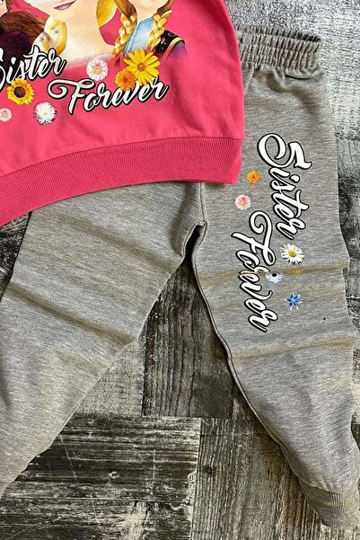 Riccotarz Κοριτσίστικη φόρμα Frozen Printed Pink