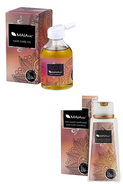 Maia mc Hair Care Shampoo 400 ml and Hair Care Oil 50 ml