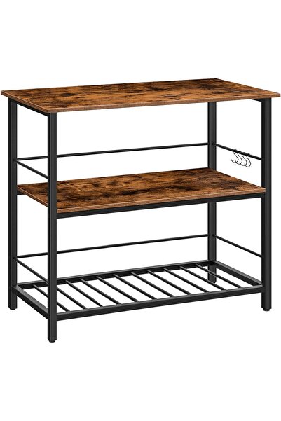 sc sonsesconcept Mutfak Adası, Raflı ve Koruyucu Raylı Endüstriyel Mutfak Tez...