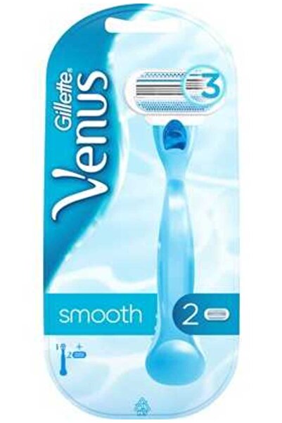 Gillette ماكينة حلاقة 3 شفرات فينوس جيليت - 2 قطع