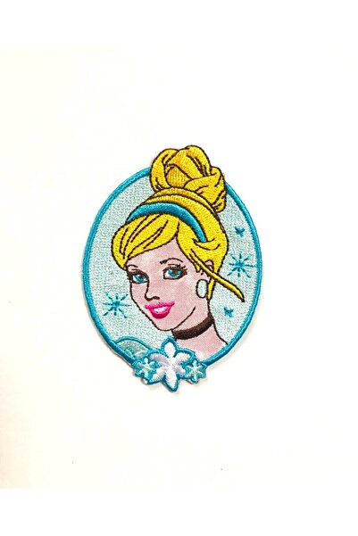 DİSNEY PRİNCESS Пришивна вишивка, що приклеюється праскою - нашивка - латка - Серія Принцеса Принцеса Синдерелла 1 (ОРИГІНАЛЬНИЙ ЛІЦЕНЗОВАНИЙ ТОВАР)