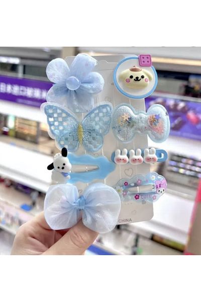 synshop Personajele My Melody Sanrio: pentru aplicații de sezon cu set de agrafe de păr