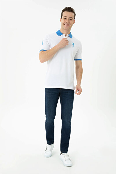 U.S. Polo Assn. ΒΑΣΗ. POLO ΑΝΔΡΙΚΟ ΚΑΝΟΝΙΣΜΕΝΟ ΑΘΛΗΤΙΚΟ ΜΠΛΟΥΖΑΚΙ ΠΟΛΟ ΓΙΑΚΑ G081SZ011.000.1573758