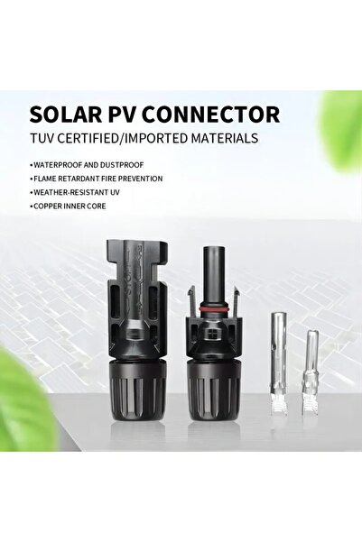 Genel Markalar 10 Takım MC4 Solar Güneş Paneli Konnektörü