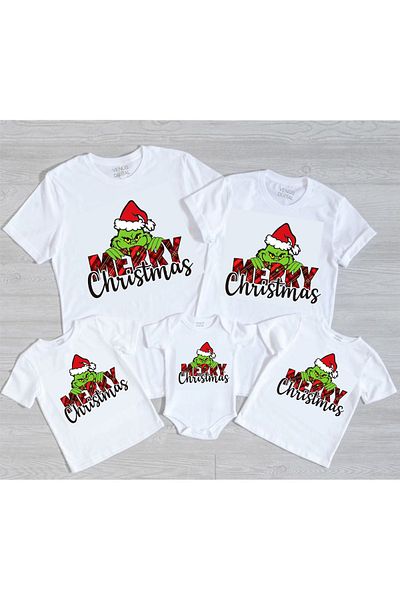 venüsdijital ΟΙΚΟΓΕΝΕΙΑΚΟΣ ΣΥΝΔΥΑΣΜΟΣ GRINCH MERRY CHRISTMAS PLAID (η τιμή είναι για 1 τεμ.)