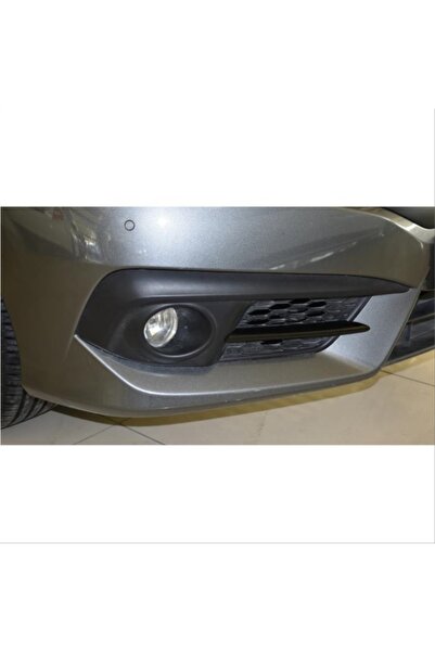 BoostZone Honda Cıvıc FC5 2016-2020 Için Uyumlu Ön Sis Orta Cıta Pıano Black