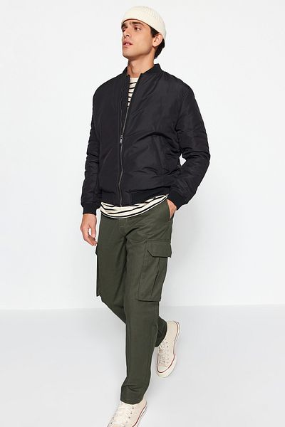 Trendyol Collection Khaki Color Regular Fit Cargo Pants - TMNAW24PL00016