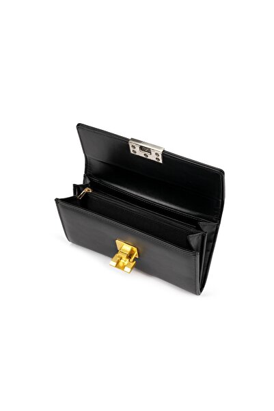 İpekyol Stylish Wallet with Metal Buckle