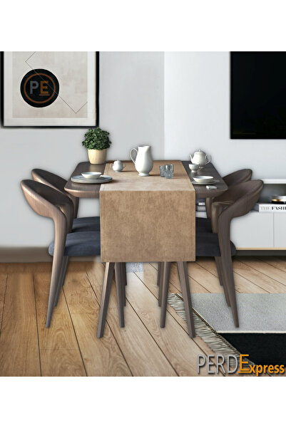 Perdexpress Soft Concept Velvet Textured Mink Runner