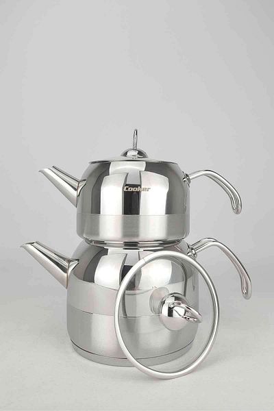 Digithome Tuana Family Size Stainless Steel Teapot - CKR2884 C320.025