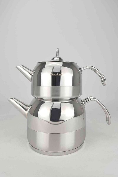 Digithome Tuana Family Size Stainless Steel Teapot - CKR2884 C320.025