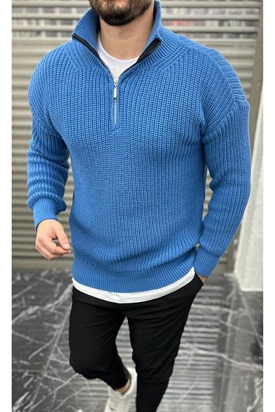 ferywear Tricotaj cu jumătate de fermoar