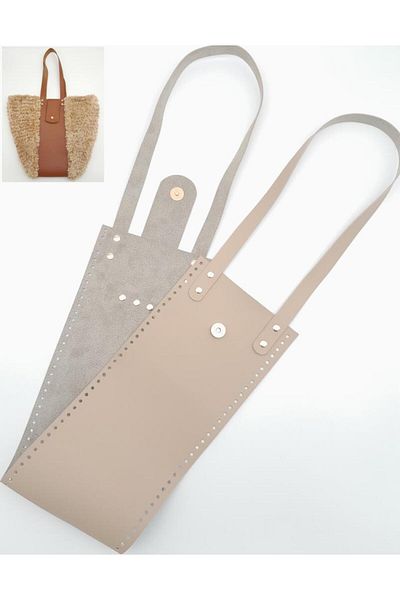 angel çanta aksesuar Αξεσουάρ Angel Bag Τεχνητό δέρμα Κάδος Μοντέλο Μπεζ Χρώμα Τσάντα Δερμάτινο Σετ Ανοιχτόχρωμο Μεταλλικό