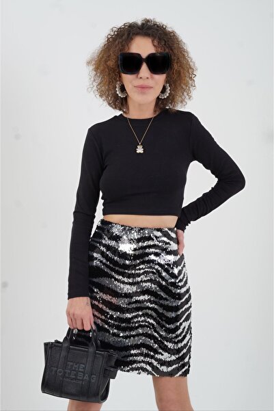 Zelish My Sister Black Short Blouse
