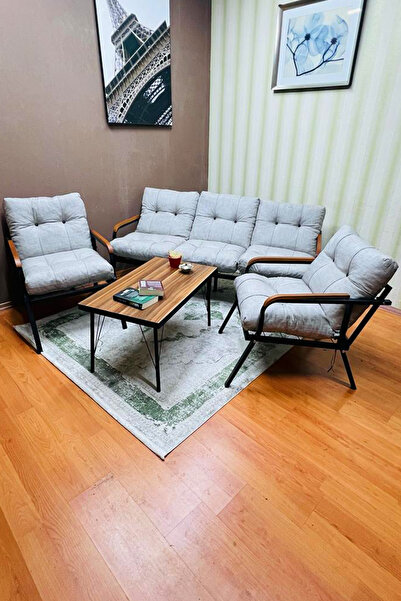 Mirlife Elit Bahçe Metal Kanepe Koltuk Takımı - Şıklık Ve Konforun Buluştuğu ...