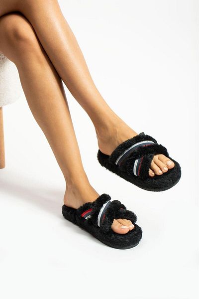 Moda Frato Modafrato PARIS Cross női beltéri papucs téli papucs csendes talp