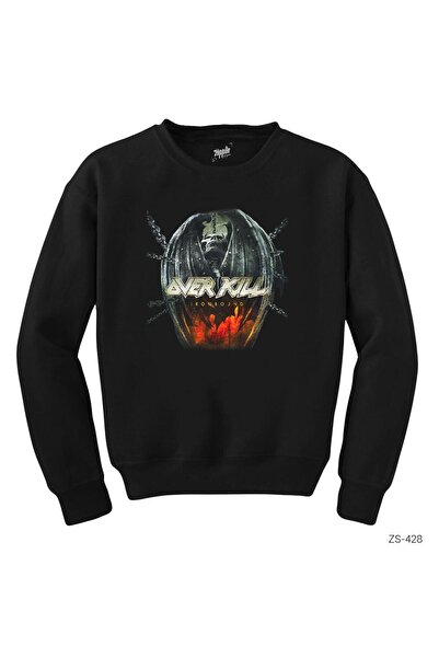 Z zepplin Hanorac negru Overkill Iron Bound