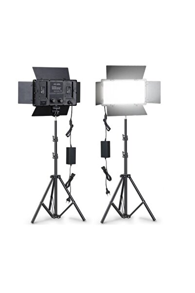 Deyatech Pro Led 800 Video Çekim Işığı Çift Bataryalı Led Aydınlatma Işık (3M...