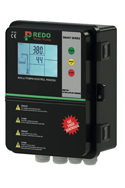 Sumak DİJİTAL AKILLI DALGIÇ KONTROL PANOSU Predo Smart PT-2 Pano 5,5-7,5 Kw 380V