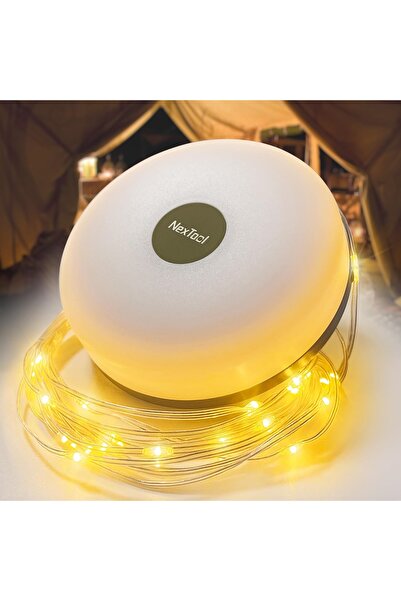 caddeoutlet Kamp Iambası Işıkları Led, 5 Aydınlatma Mod lu Dış Mekan Led Işık...