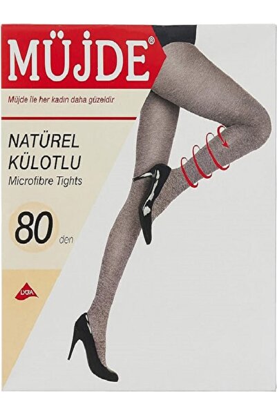 Müjde 80 Denier Thick Natural Pantyhose